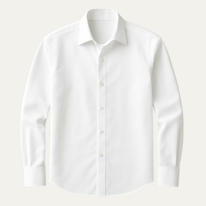 Men's Dress Shirt Cotton Poplin