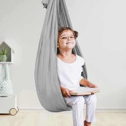 Kids Indoor Sensory Swing Pod Hanging Therapeutic Calming