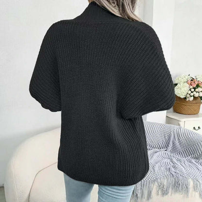 Women's Knit Cardigan Long Sleeve Cozy Open Front Beige