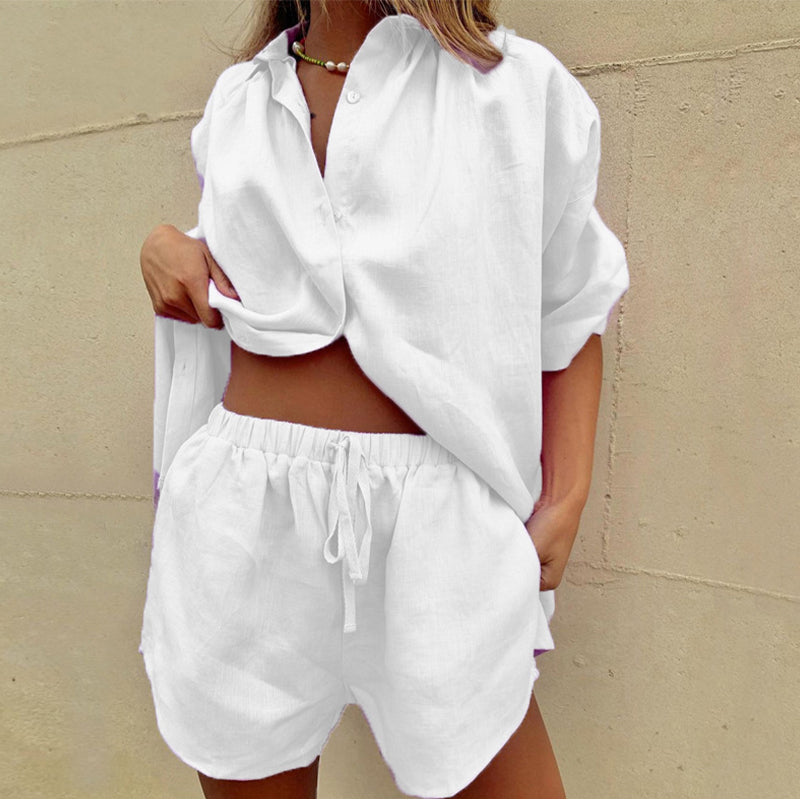Sorelli Women's Cotton Two Piece Lounge Set