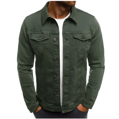 Ralph Men's Denim Jacket Lightweight Blue