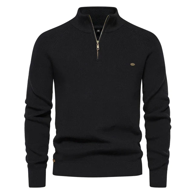 Men's Crew Neck Wool Pullover Sweater