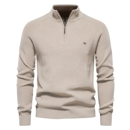 Men's Crew Neck Wool Pullover Sweater