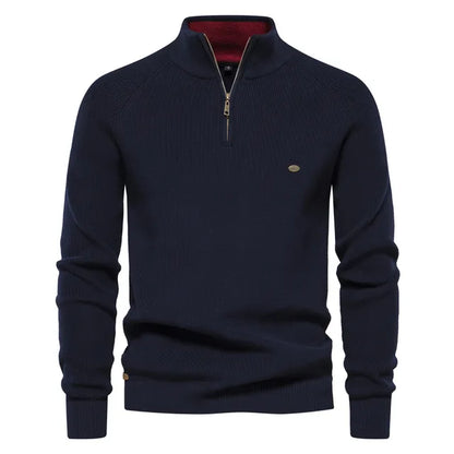 Men's Crew Neck Wool Pullover Sweater