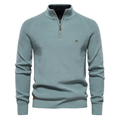 Men's Crew Neck Wool Pullover Sweater