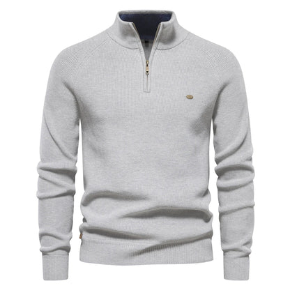Men's Crew Neck Wool Pullover Sweater