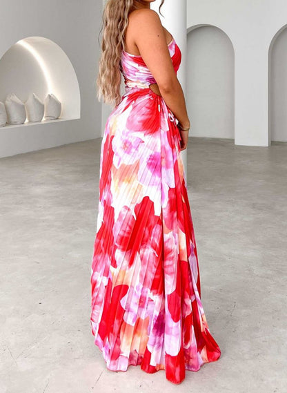 Floral Ruffle Sundress for Women