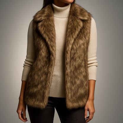 Women's Faux Fur Vest