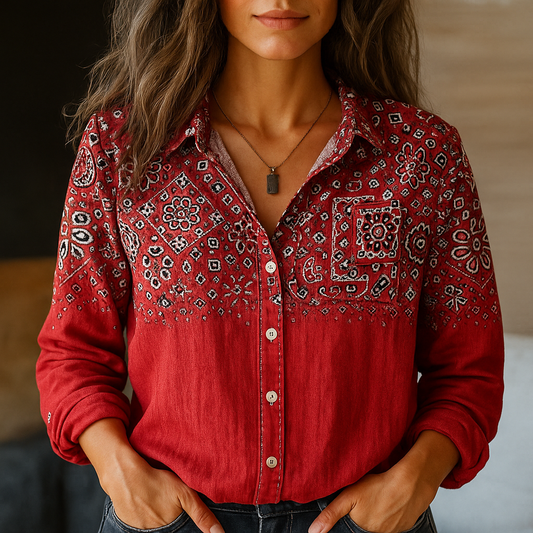 Classic Fit Casual Button Down Shirt - VibreMode