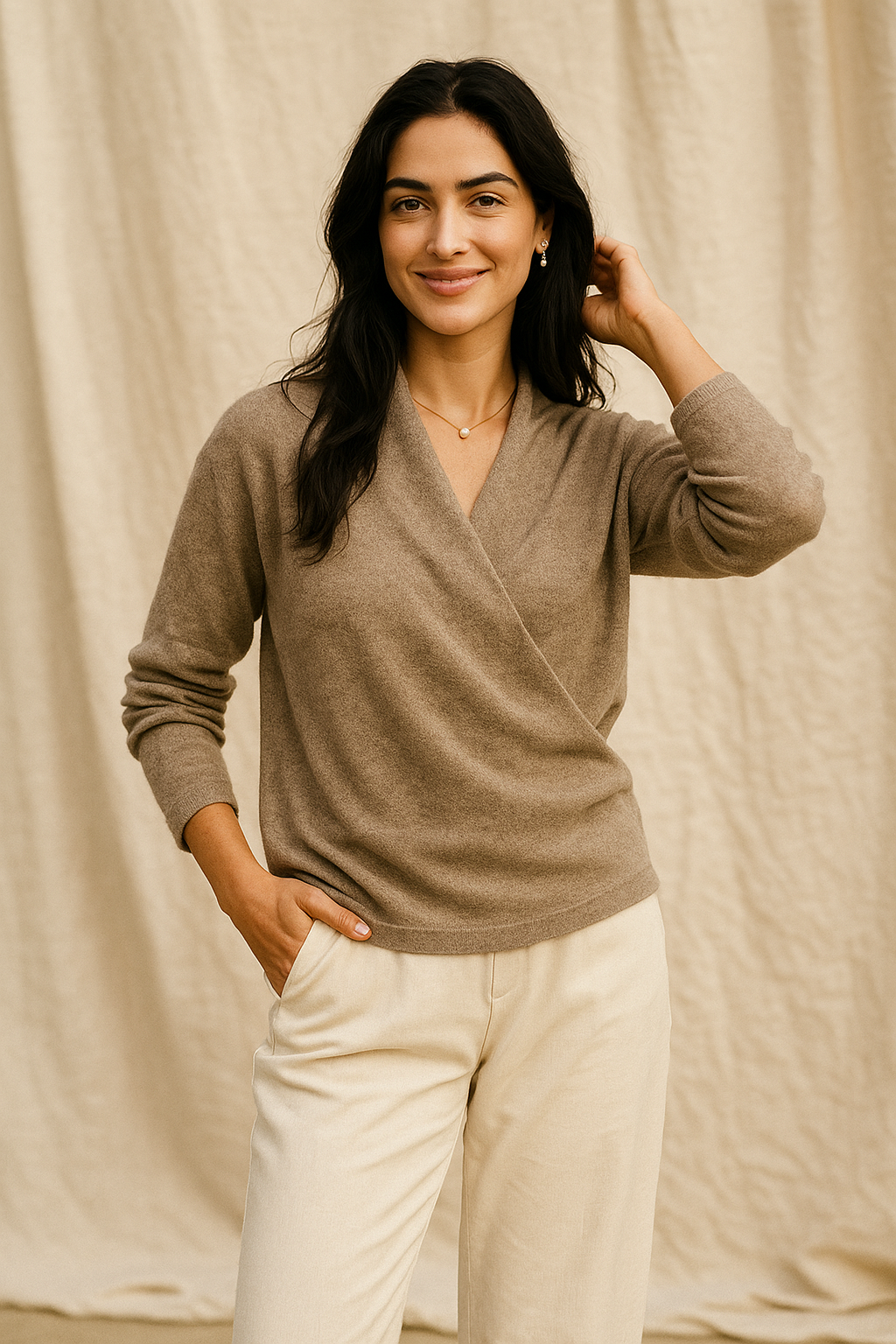 Ella | Ladies Lightweight Spring Sweater Cardigan