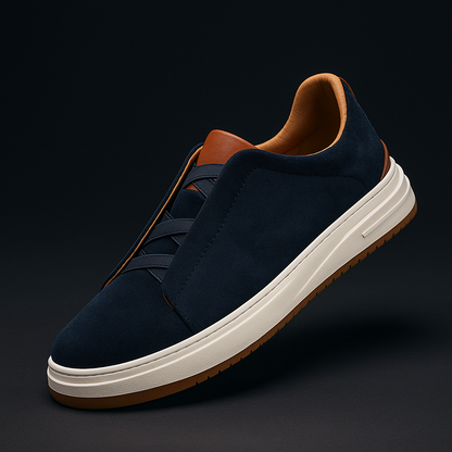 Men's Casual Cowhide Sneakers
