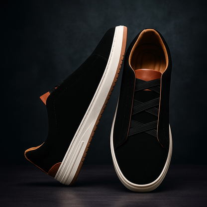Men's Casual Cowhide Sneakers