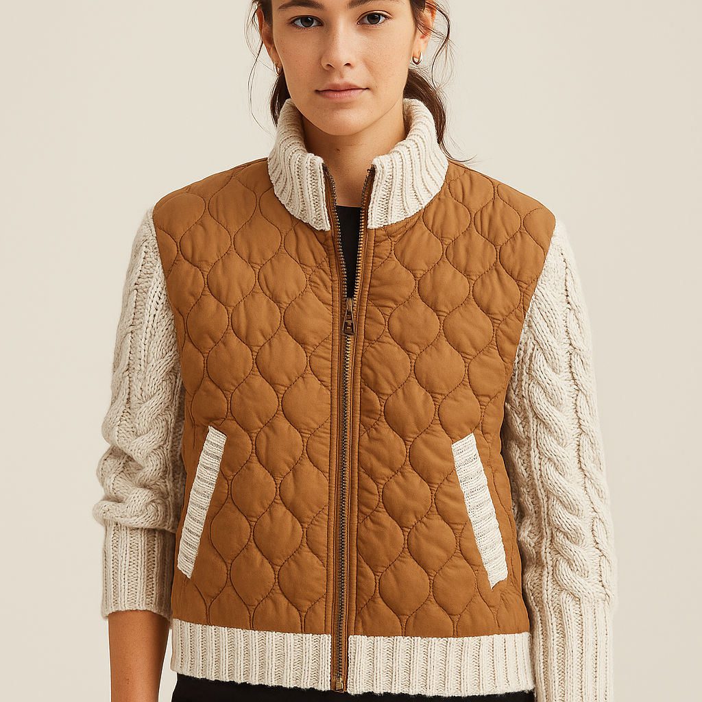 Nolani Women's Quilted Jacket - VibreMode