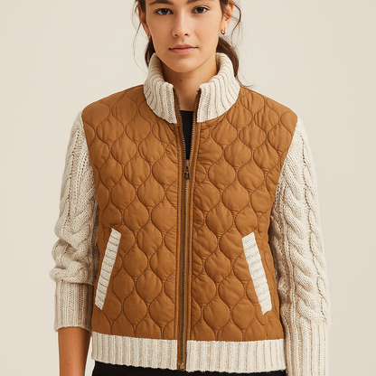 Nolani Women's Quilted Jacket - VibreMode
