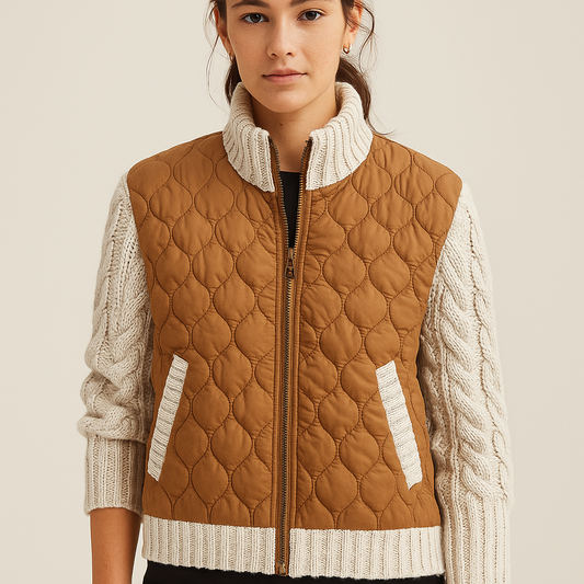 Nolani Women's Quilted Jacket - VibreMode