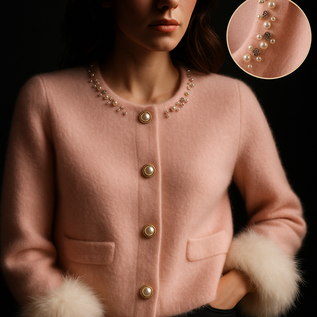 Decorative Button Cozy Sweater