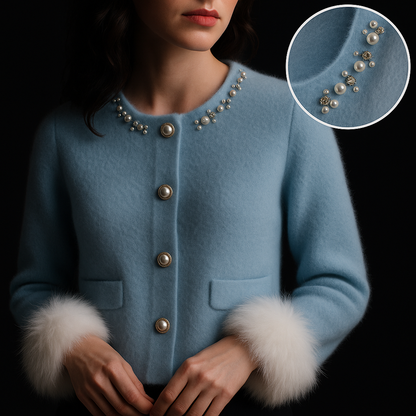 Decorative Button Cozy Sweater