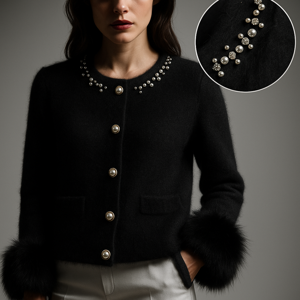 Decorative Button Cozy Sweater
