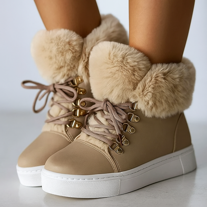 Women's Fuzzy Ankle Boots