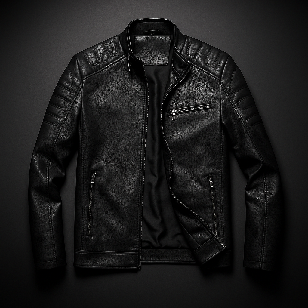 Premium Faux Leather Biker Jacket