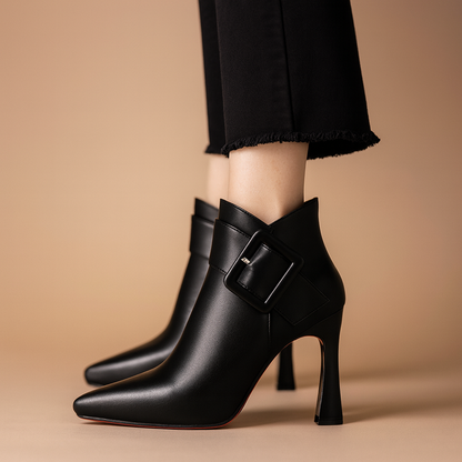 Women's Clarke Leather Ankle Boots