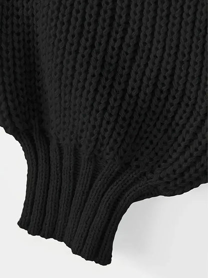 Fashionable Women's Cropped Sweater