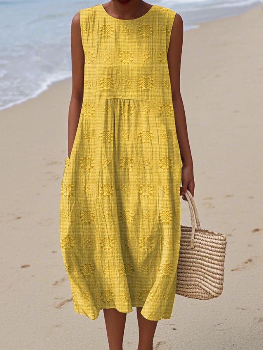 Chic Summer Sleeveless Women's Dress