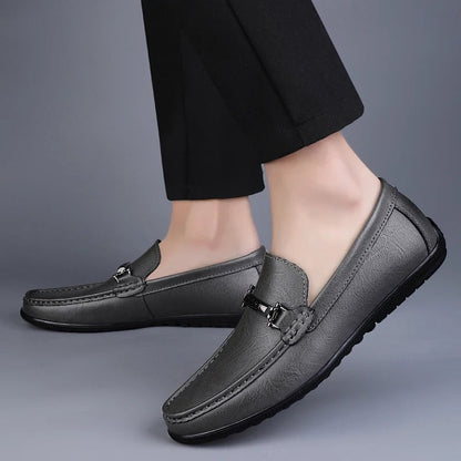 Men's Slip-On Loafers Formal Leather