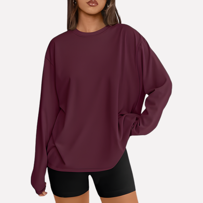 Women's Long Sleeve Oversized Shirt