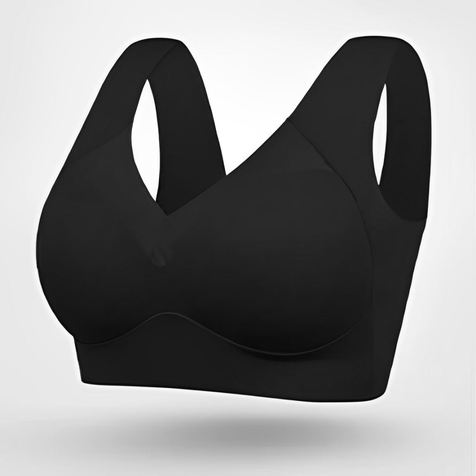 Women's Full Cup Wireless Bra Adjustable Strap - VibreMode