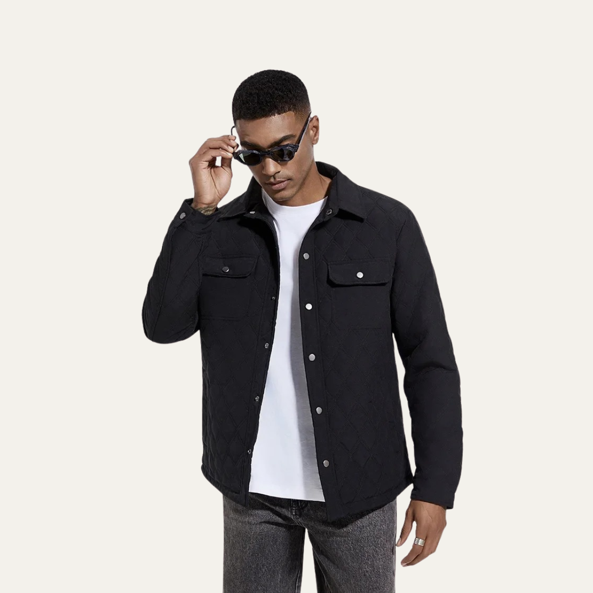 St Davids Men's Quilted Jacket Lightweight