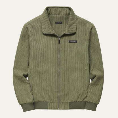 Men's Corduroy Jacket Fleece Lined Outdoor - VibreMode