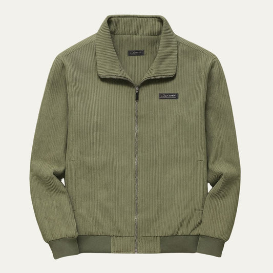 Men's Corduroy Jacket Fleece Lined Outdoor - VibreMode