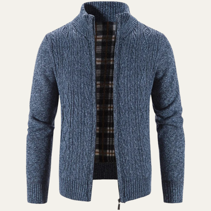 Men's Warm Fleece Zip Up Jacket