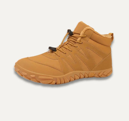 Waterproof Insulated Hiking Boots with Grip Soles Outdoor Shoes