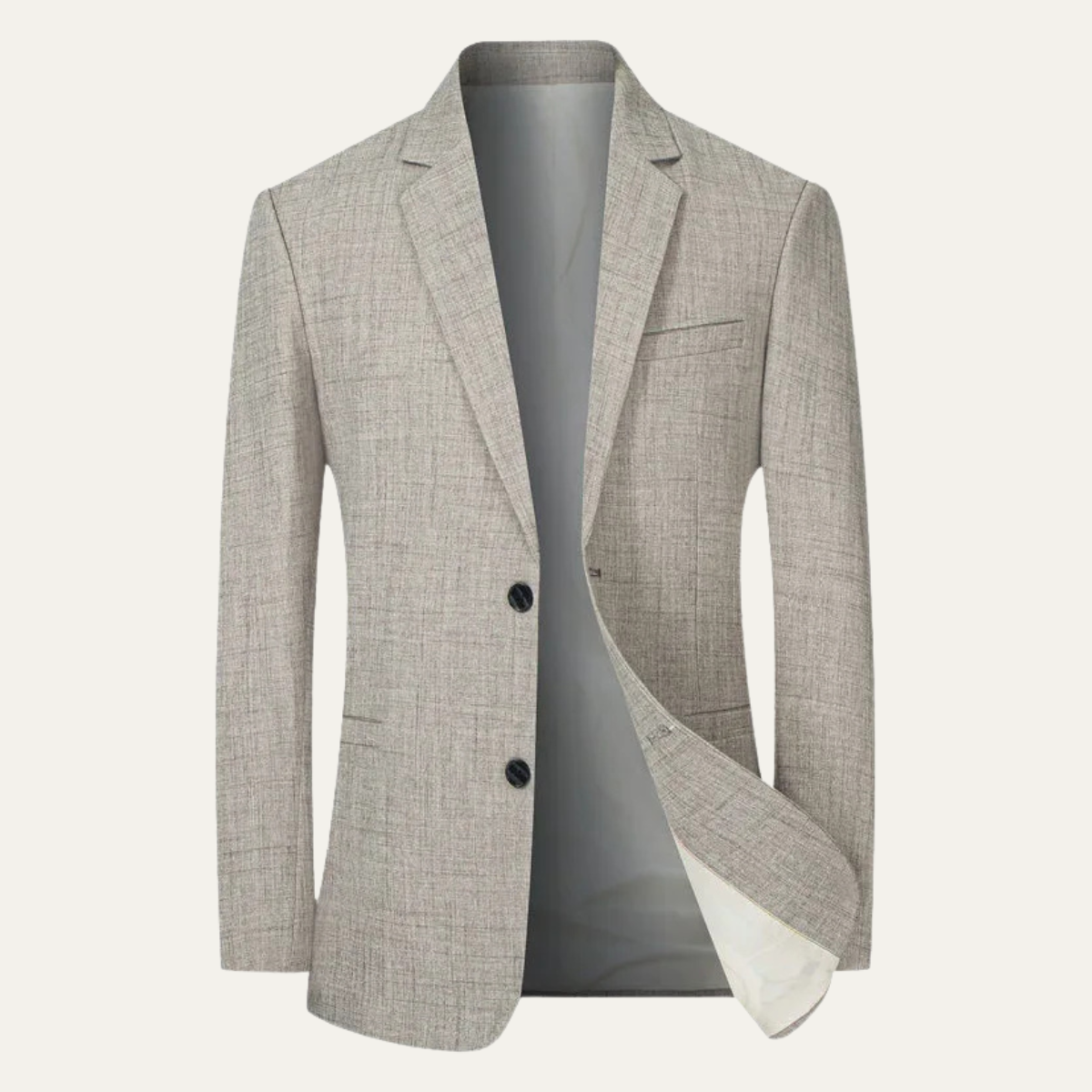 Men's Lightweight Single Breasted Blazer Casual Navy