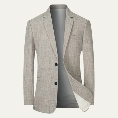 Men's Lightweight Single Breasted Blazer Casual Navy