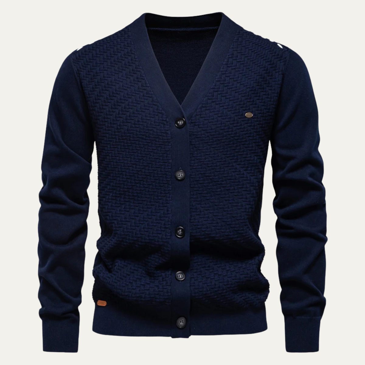 Men's Slim Fit Cardigan Lightweight Button Up