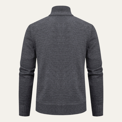 Men's Full Zip Knit Cardigan