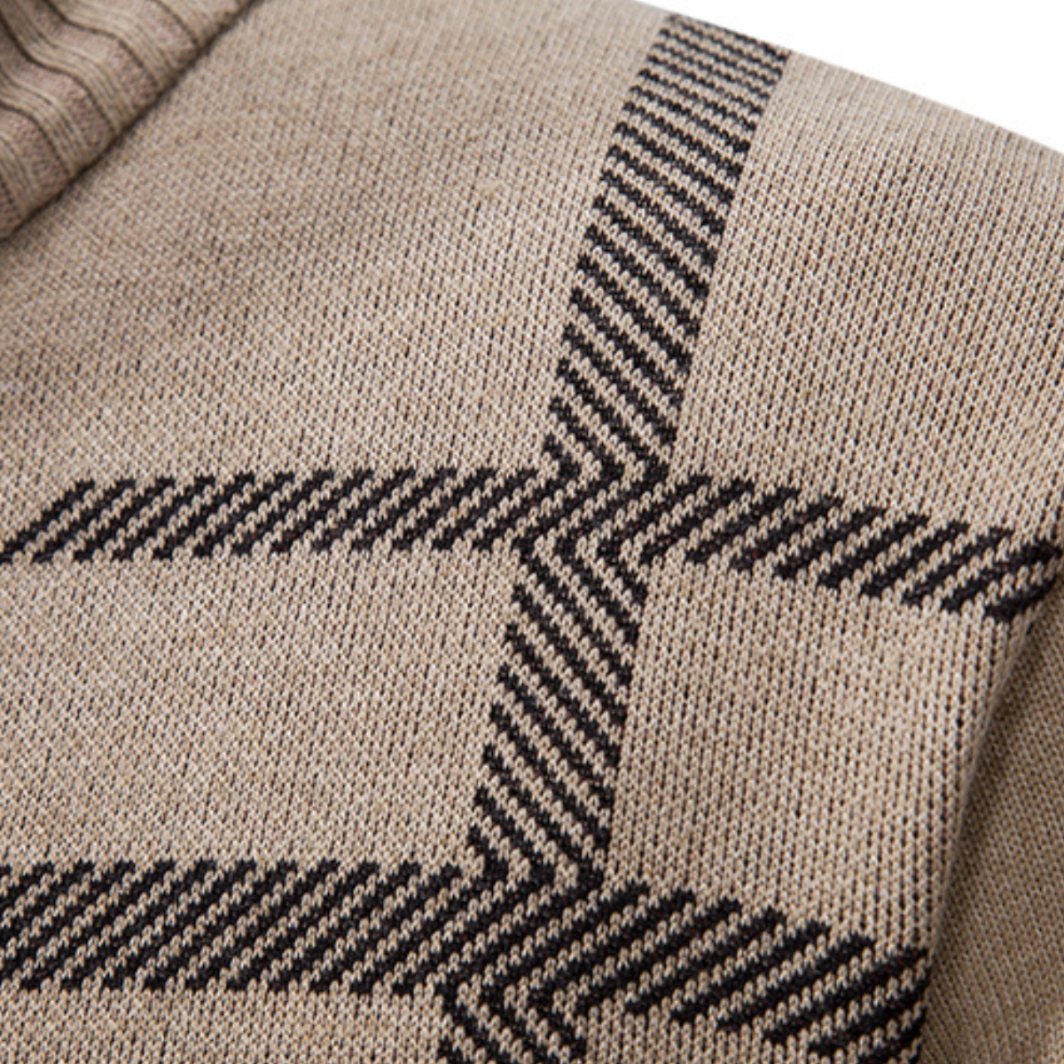 Men's Full Zip Knit Cardigan