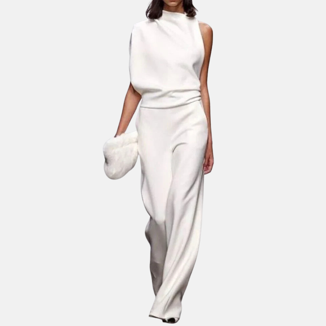 Women's Sleeveless Jumpsuit Elegant - VibreMode