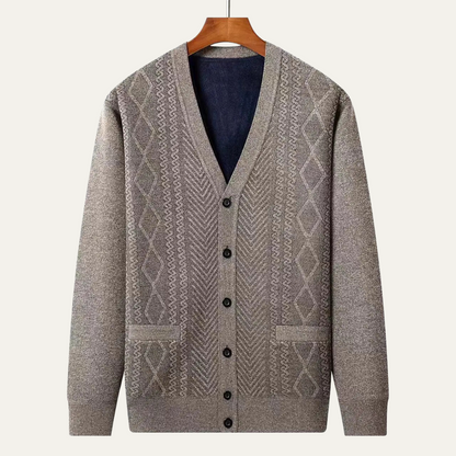 Trafalgar Men's Classic Knit Cardigan