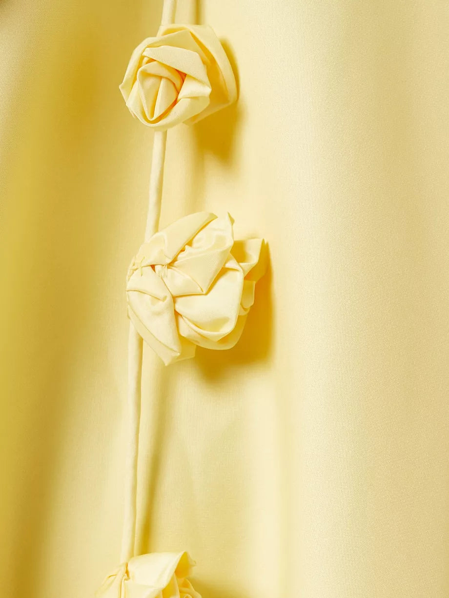 Pretty Flower Strap Bodycon Dress