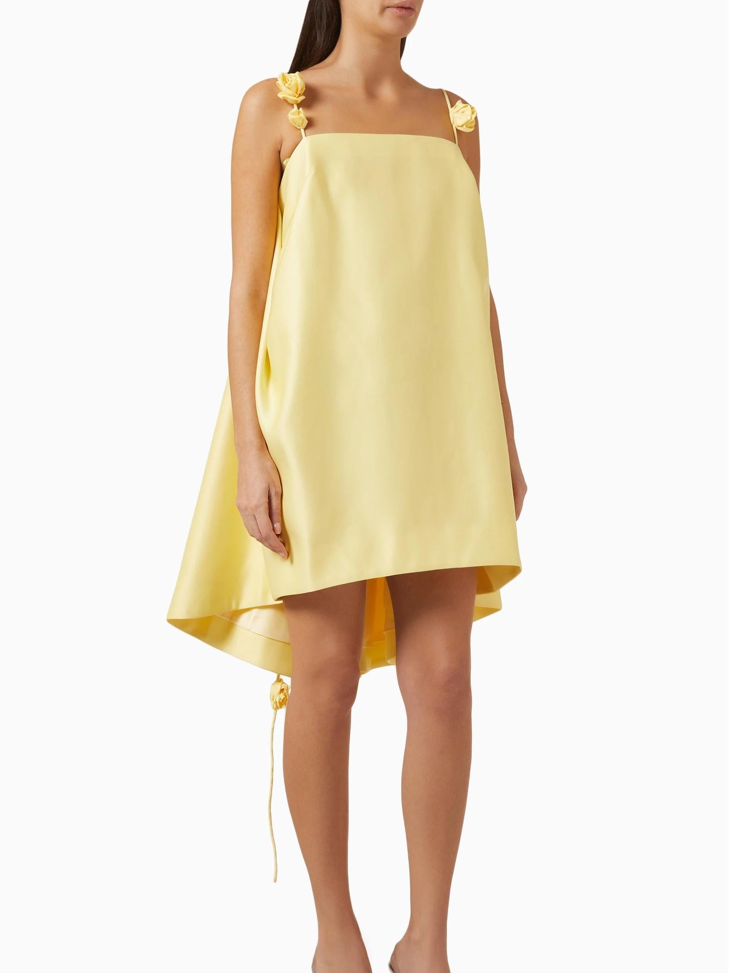 Pretty Flower Strap Bodycon Dress