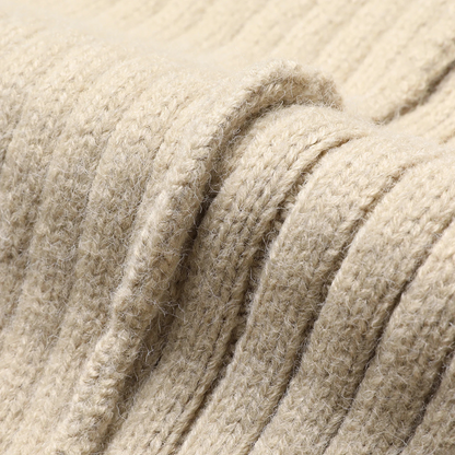 Men's Chunky Knit Cardigan Shawl Collar