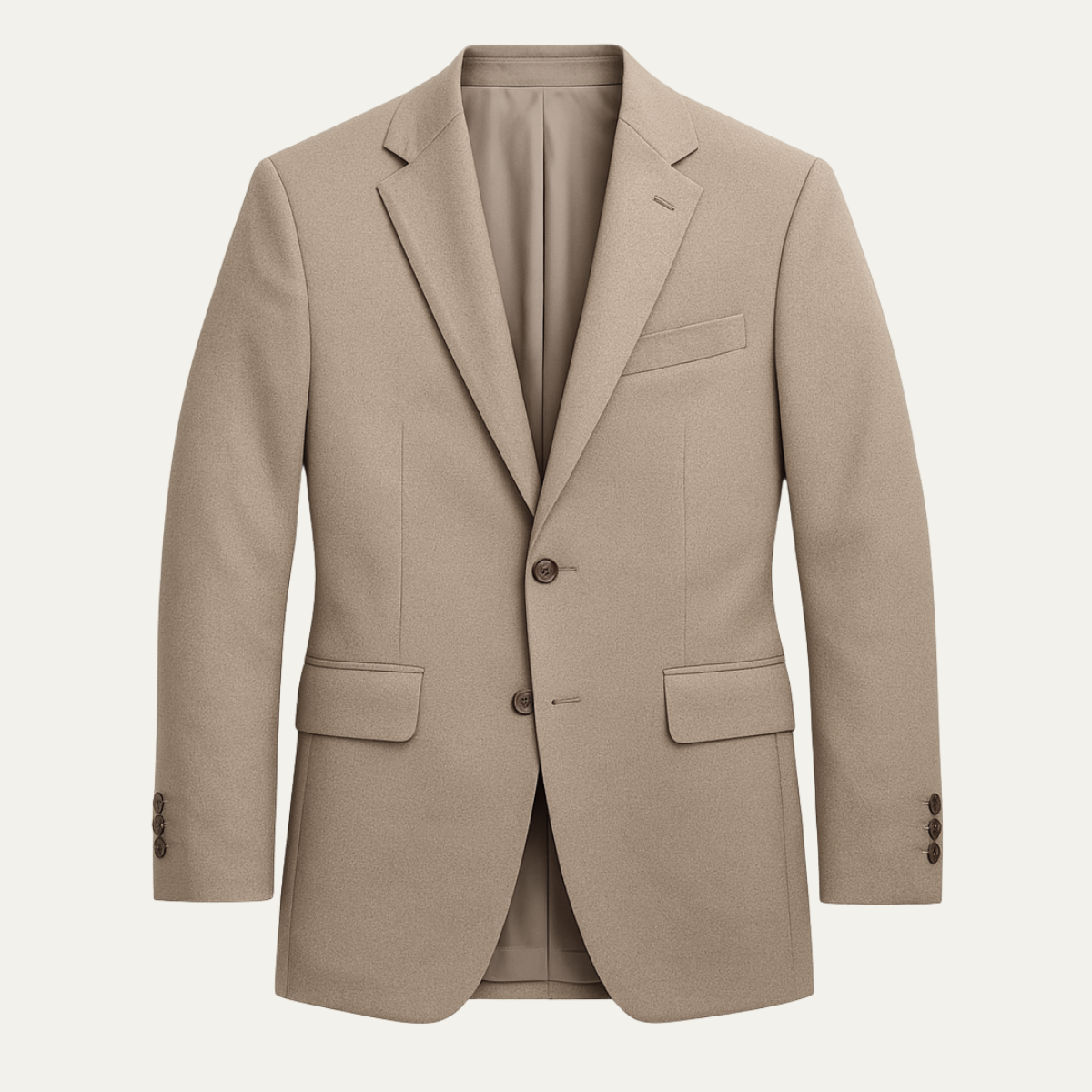Men's Slim Fit Suit 2 Piece Formal Wool Jacket Trousers - VibreMode
