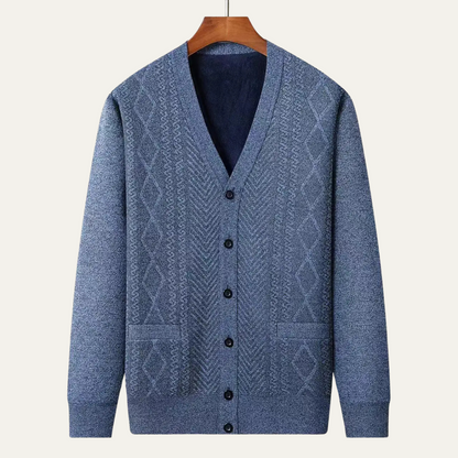 Trafalgar Men's Classic Knit Cardigan