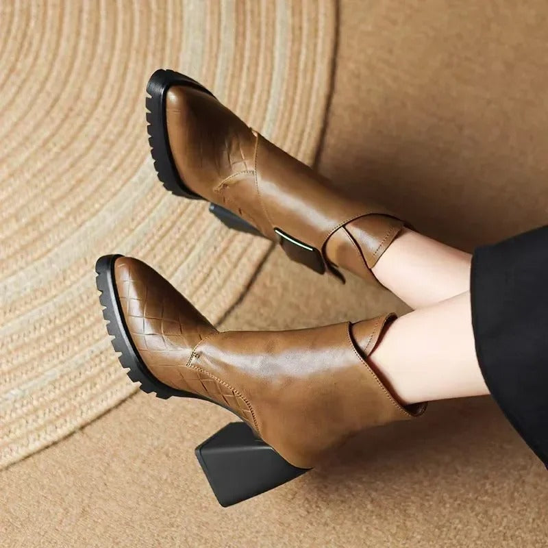 Women's Ankle Boots Strap Detail
