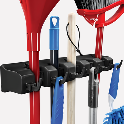 Wall Mount Tool Organizer Broom Holder - VibreMode