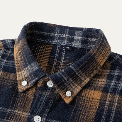 Men's Plaid Flannel Shirt Casual